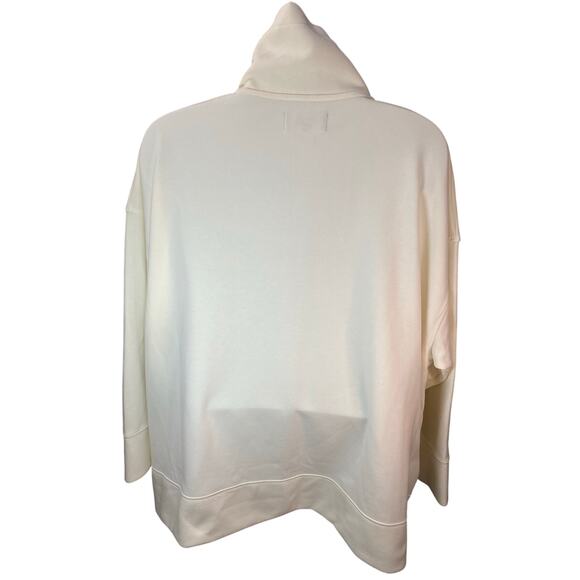 RLX Ralph Lauren Oversized Quarter-Zip Sweatshirt Cream White Size 2XL - Picture 5 of 16